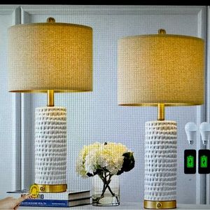 Nightstand lamps